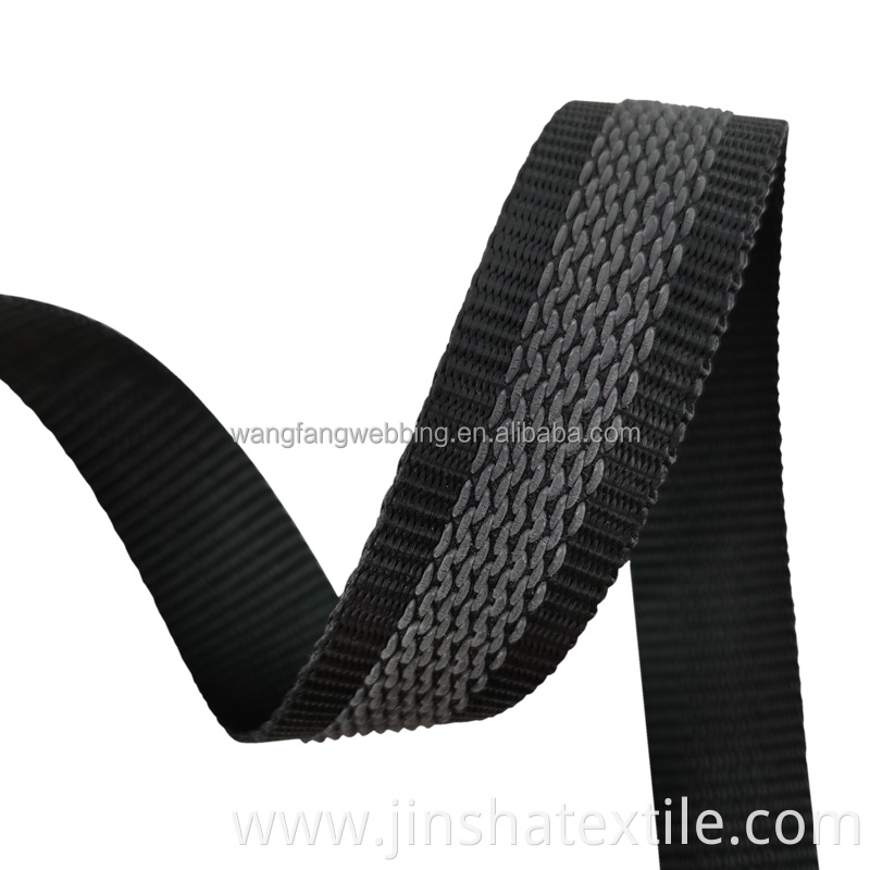 Custom imitation nylon webbing strap non-slip webbing shoulder straps mountaineering non-slip webbing